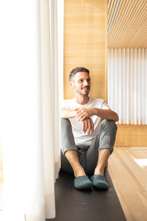 Tyrolean Felt Slipper