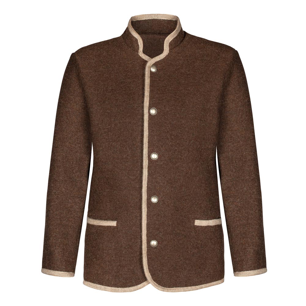 mens button up german wool jacket