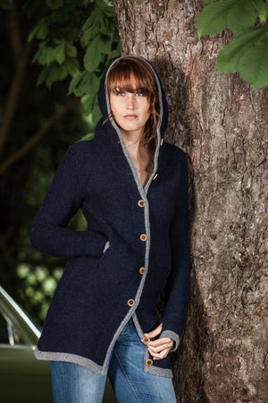 Mecida - Pure Merino Lambswool Women's Trachten Jacket