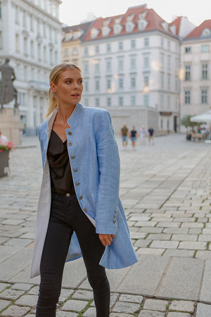 Nora - Women's Summer Alpine Linen Jacket