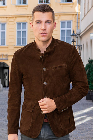 Graz - Traditional Austrian Leather Jacket