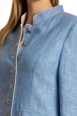 Nora - Women's Summer Alpine Linen Jacket