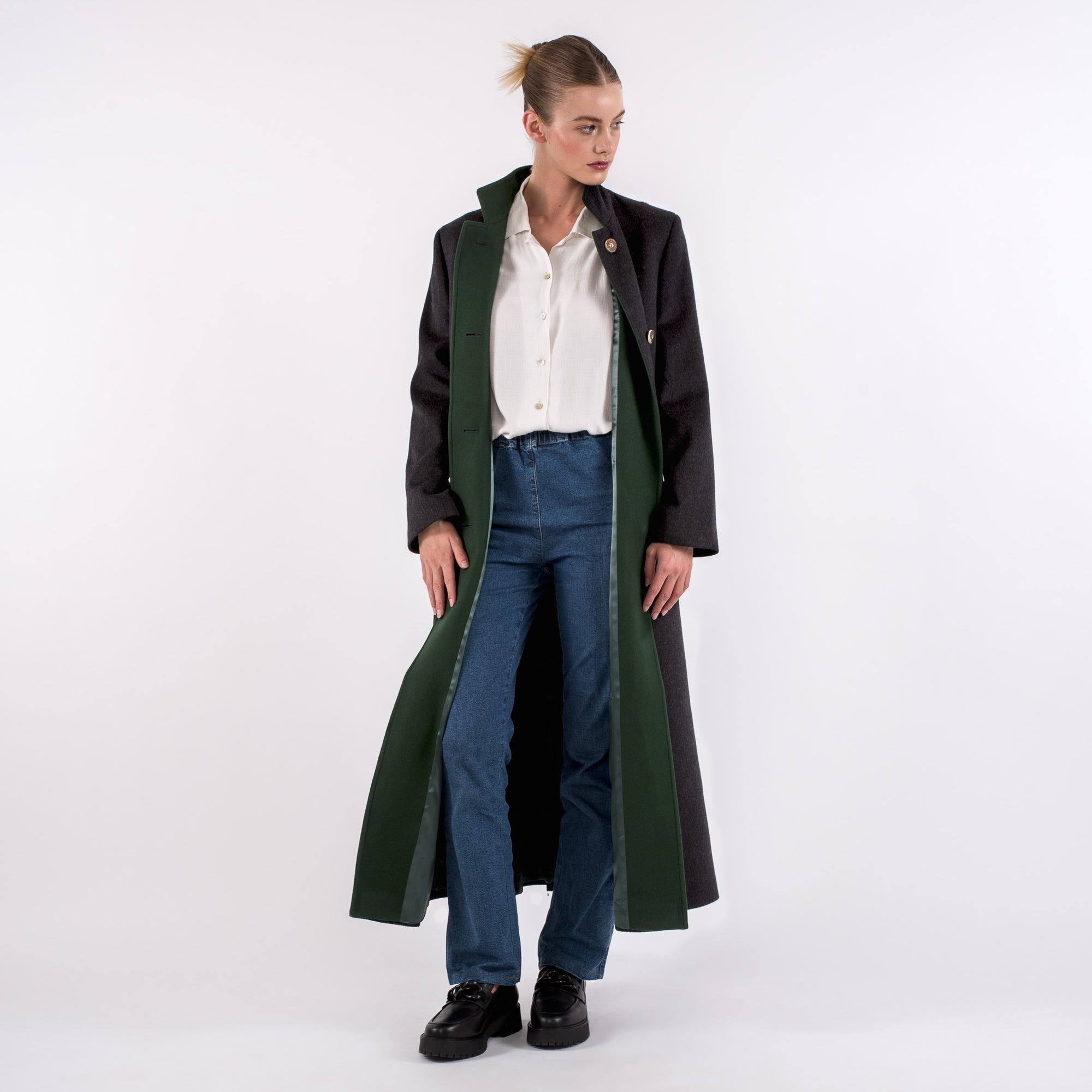 Florentina - Women's Full Length Austrian Loden Coat