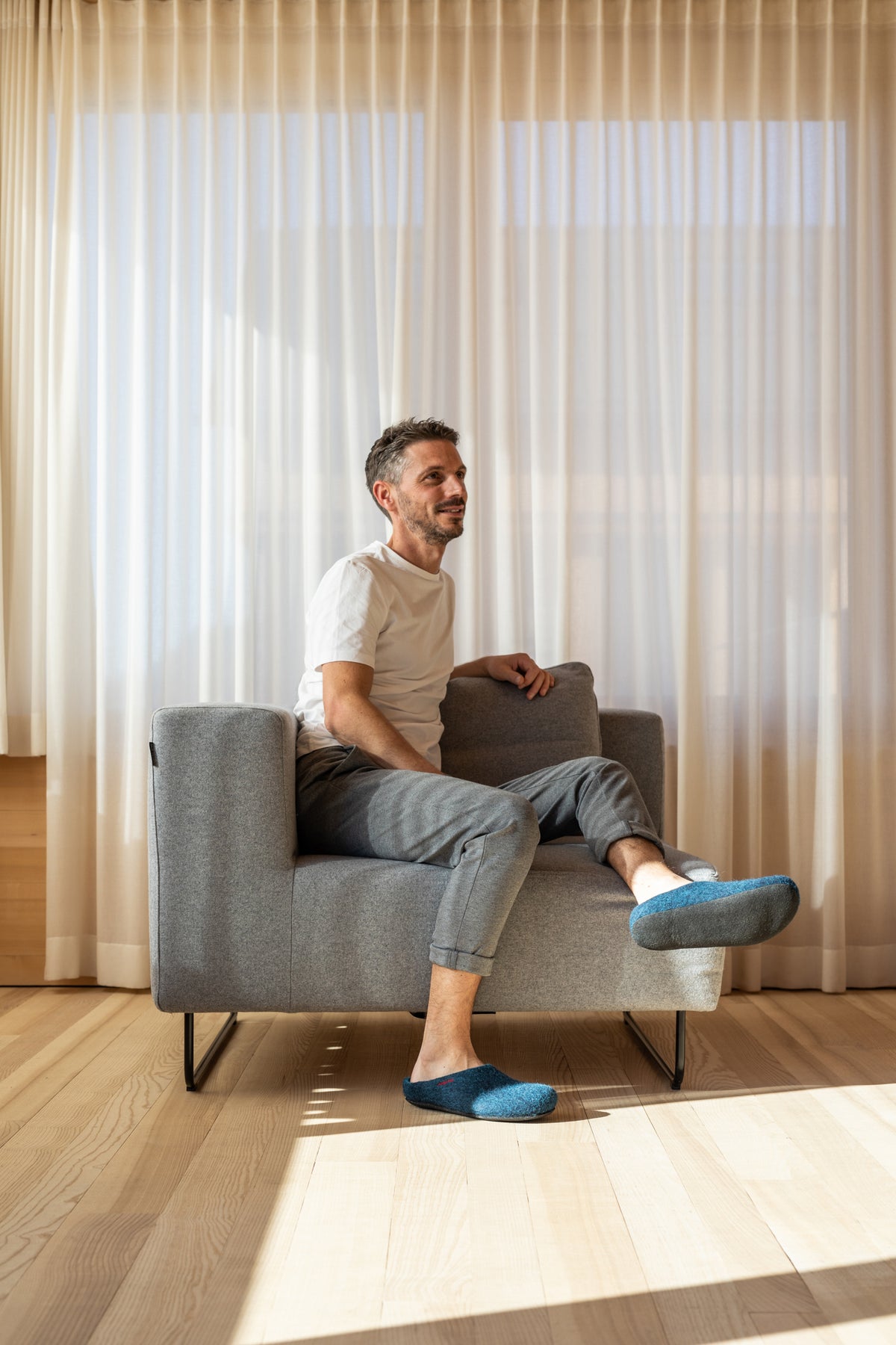 Tyrolean Felt Slipper