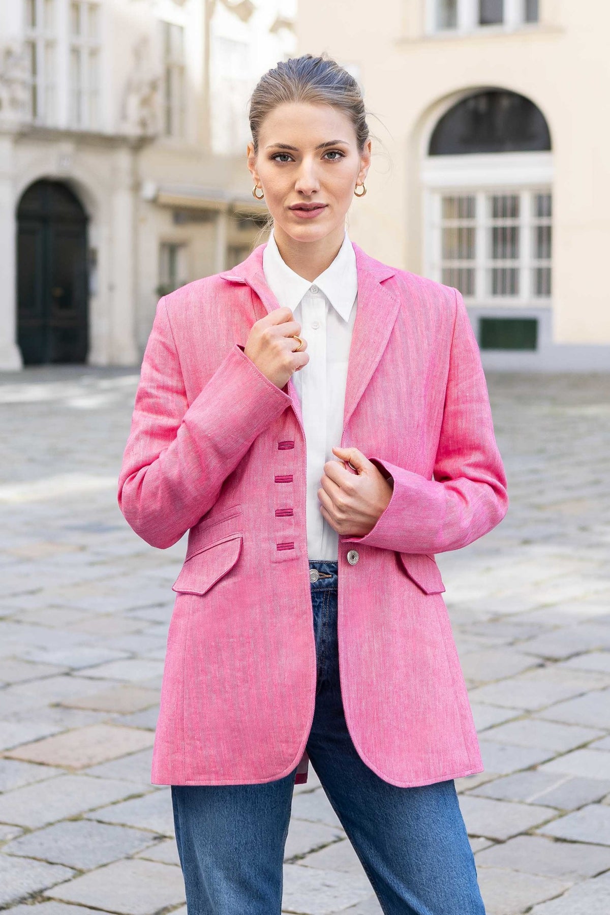 Jane - Austrian Women&#39;s Linen Jacket
