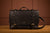 LEATONE "Tokyo" leather briefcase in black