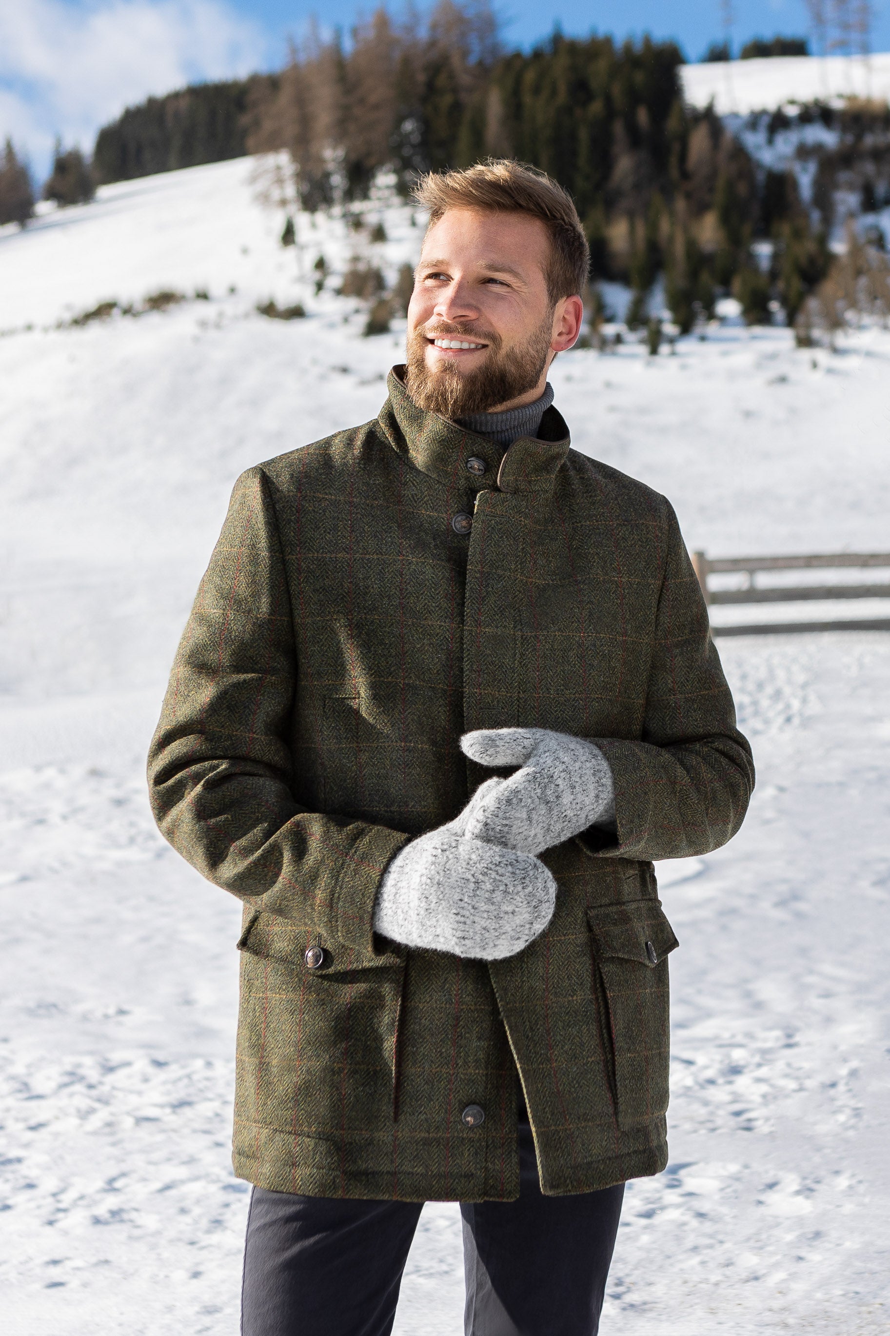 Felted Austrian Mittens