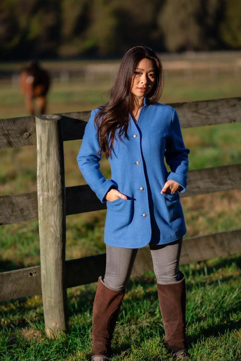 オーストリア製  Boiled Wool Tyrolean coat Salma Austrian Boiled Wool Jacket 202 - Robert W. Stolz