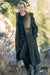 Silvia - Women's Traditional Loden Coat in Green with zip out lining