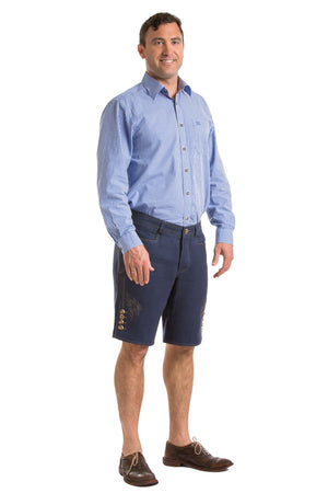 Karnten - Men's Austrian Tracht Linen Shorts