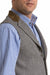 Spencer - Men's Trachten Loden Vest with Suede Collar