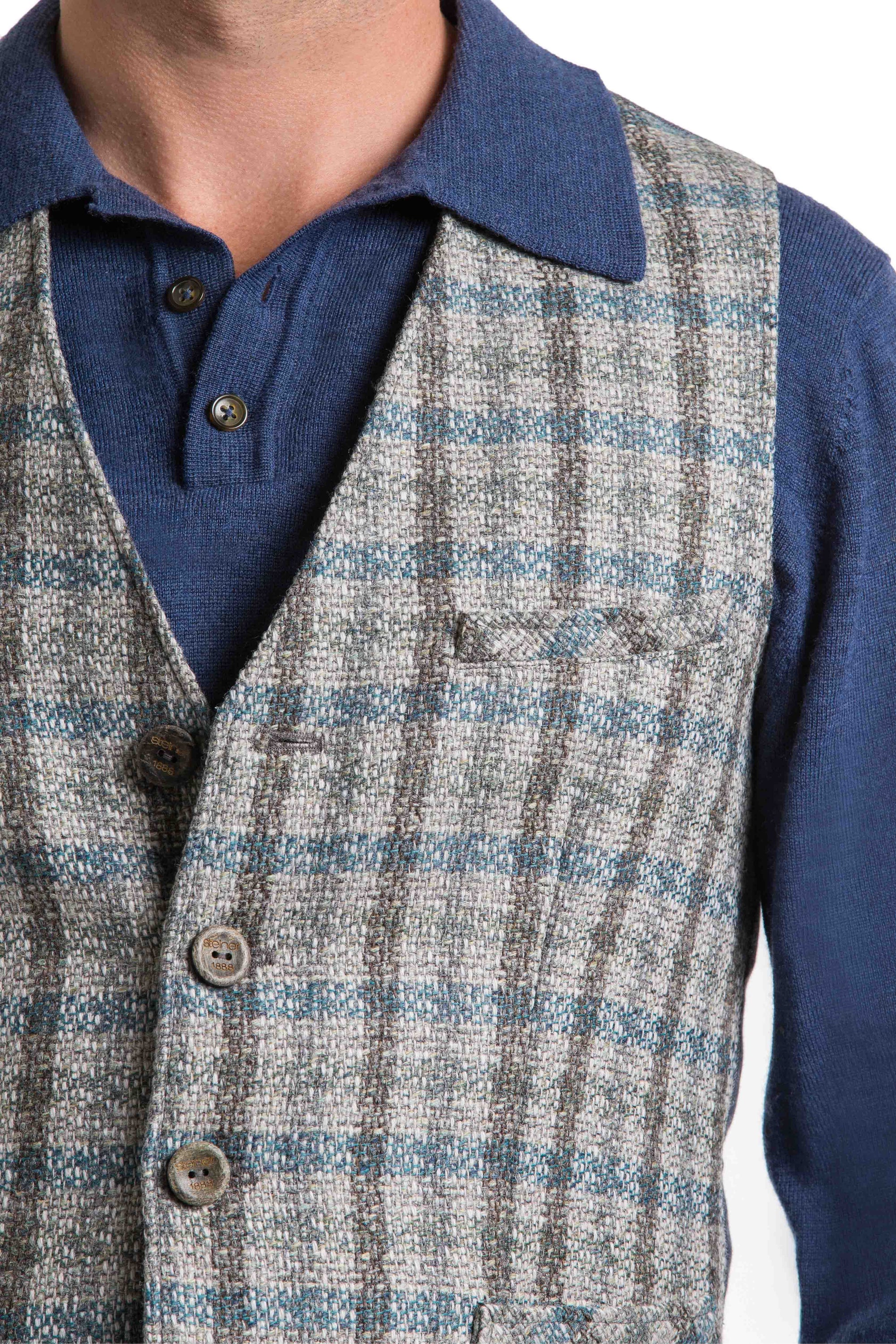 Jeffrey - Men's Trachten Linen Vest