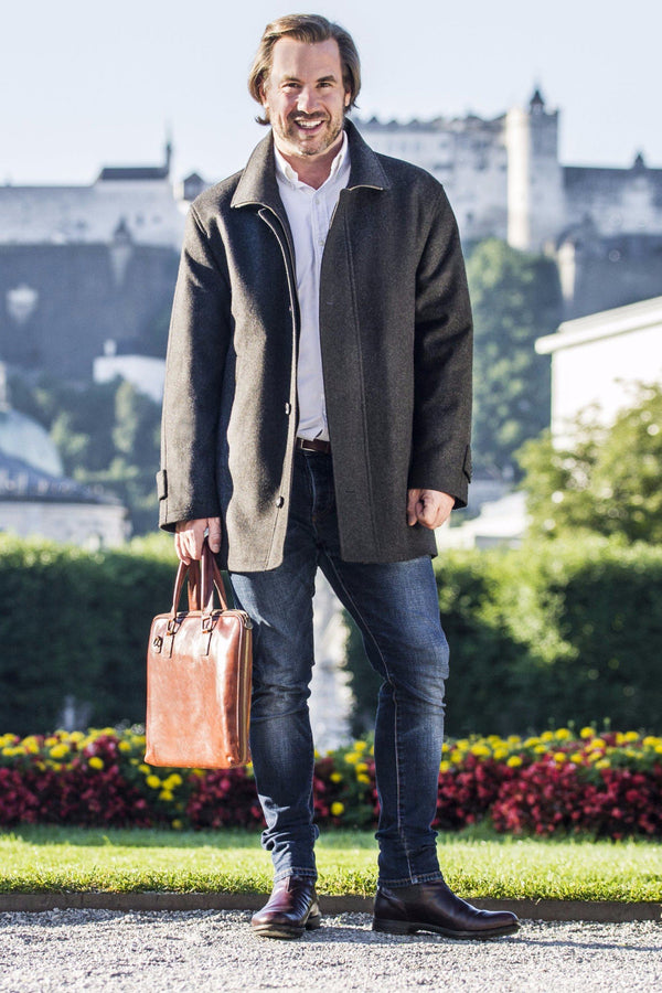 Blazer best sale wool coat