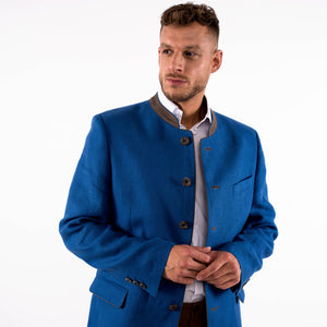 Edward - Blue Linen Jacket