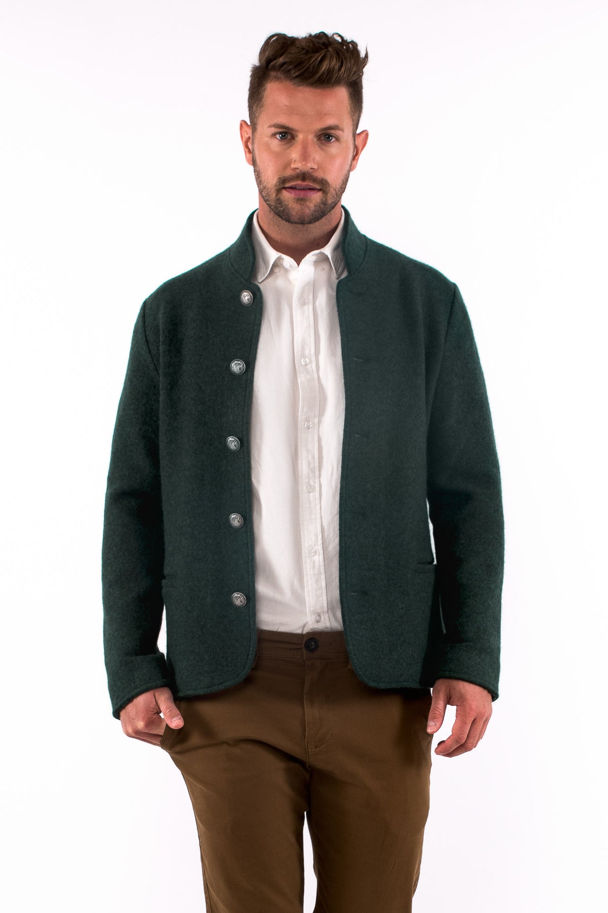 Lukas Tyrolean Boiled Wool Jacket Robert W. Stolz