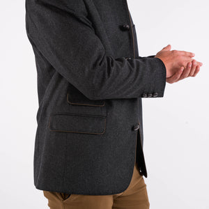 Edward - Classic Austrian Jacket in Charcoal