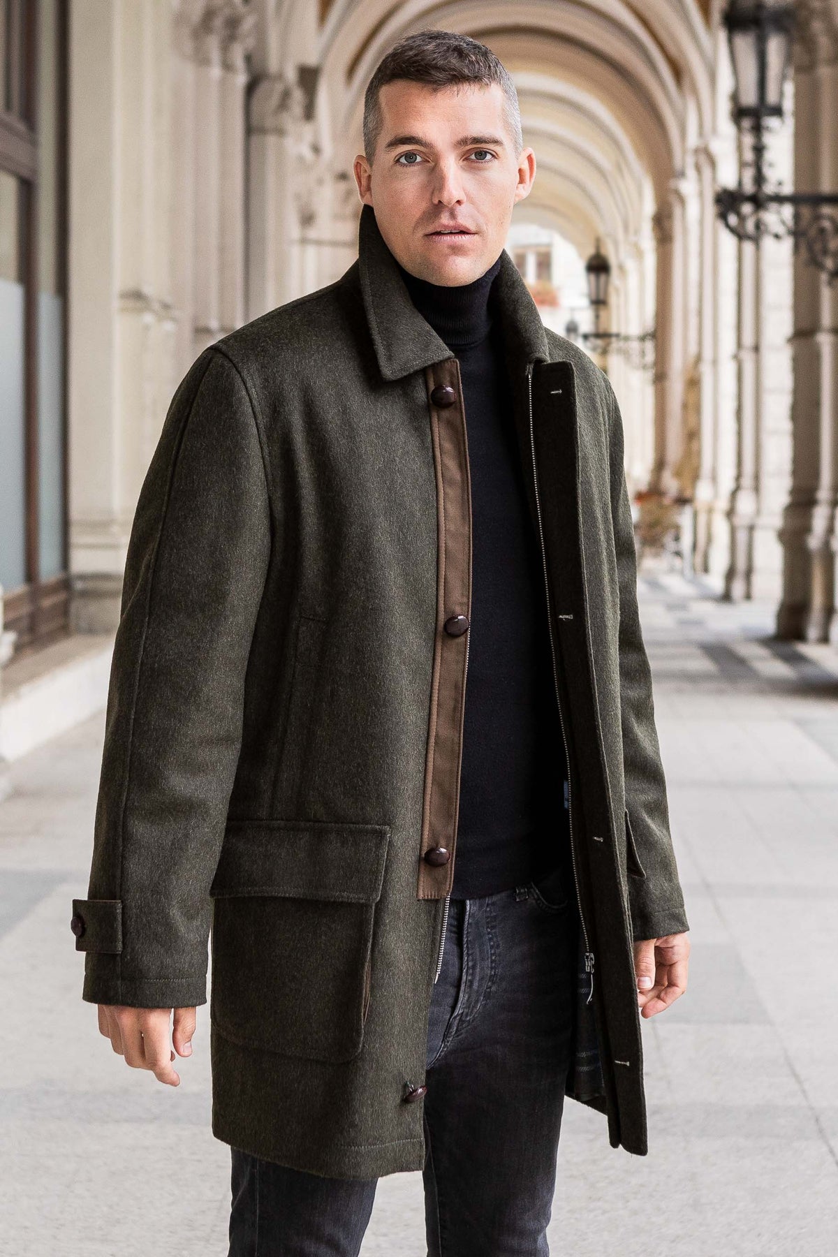 Men's Loden Coats - Robert W. Stolz