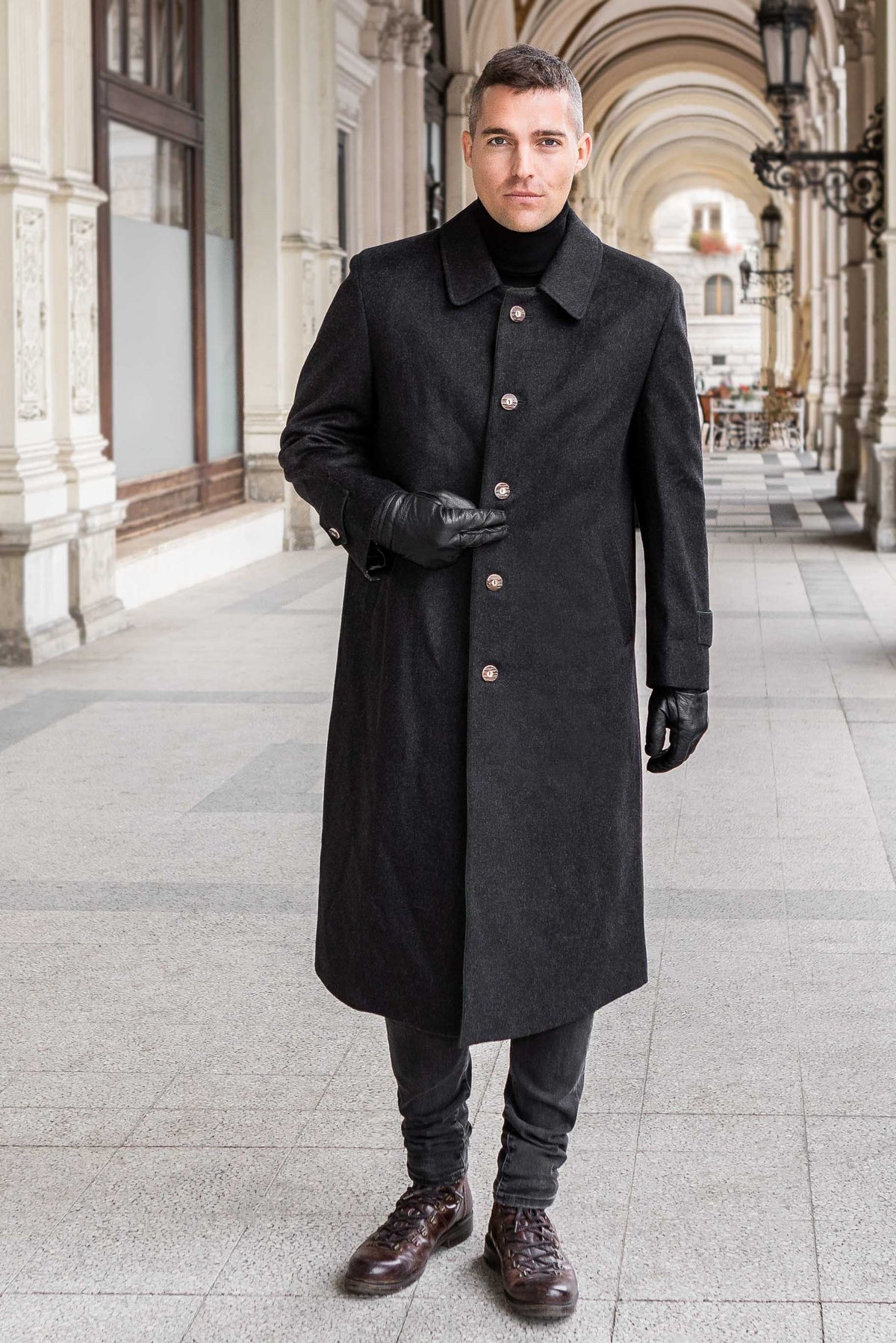 old wool classic coat