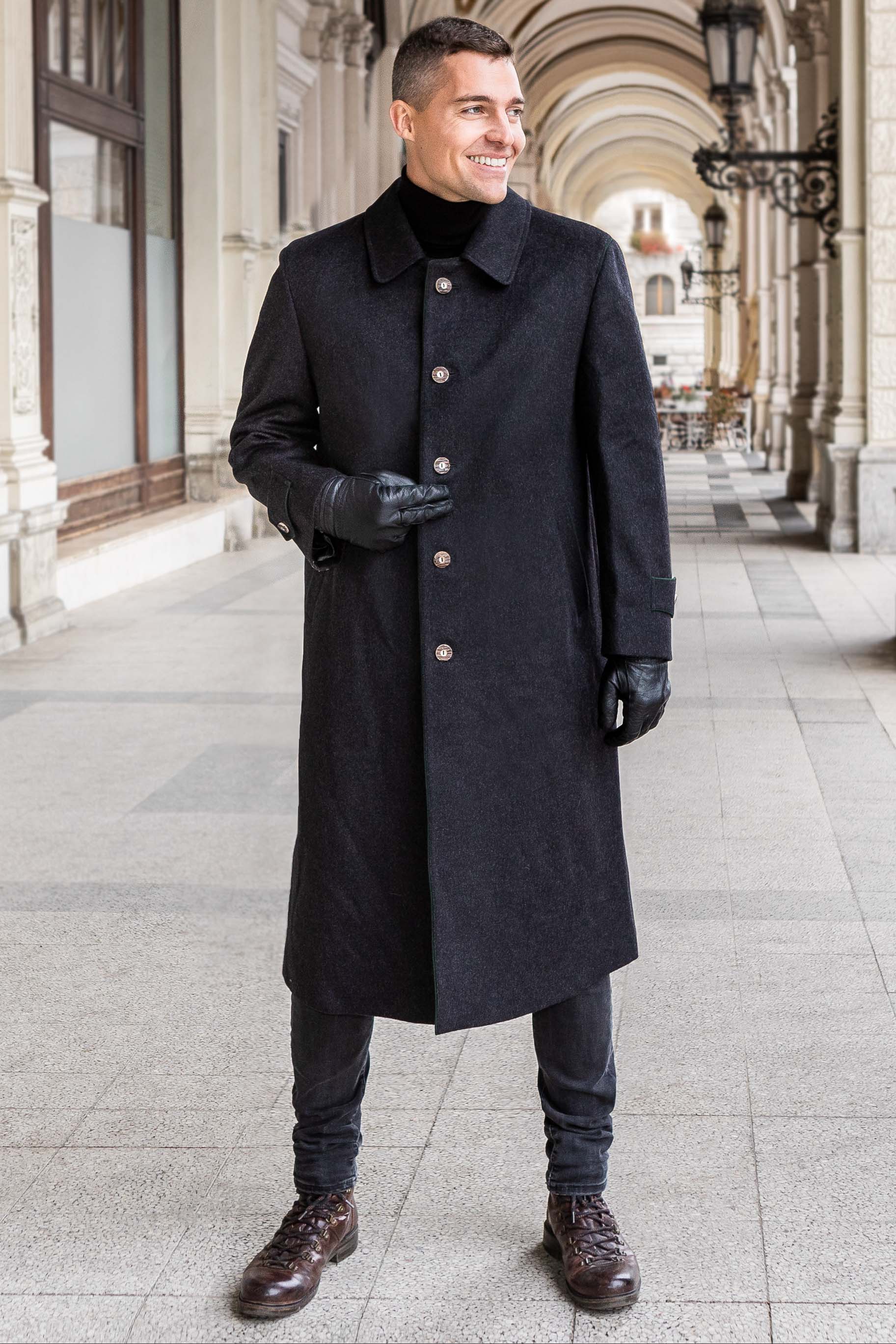 Men's Classic Loden Overcoat "Shiver No More"