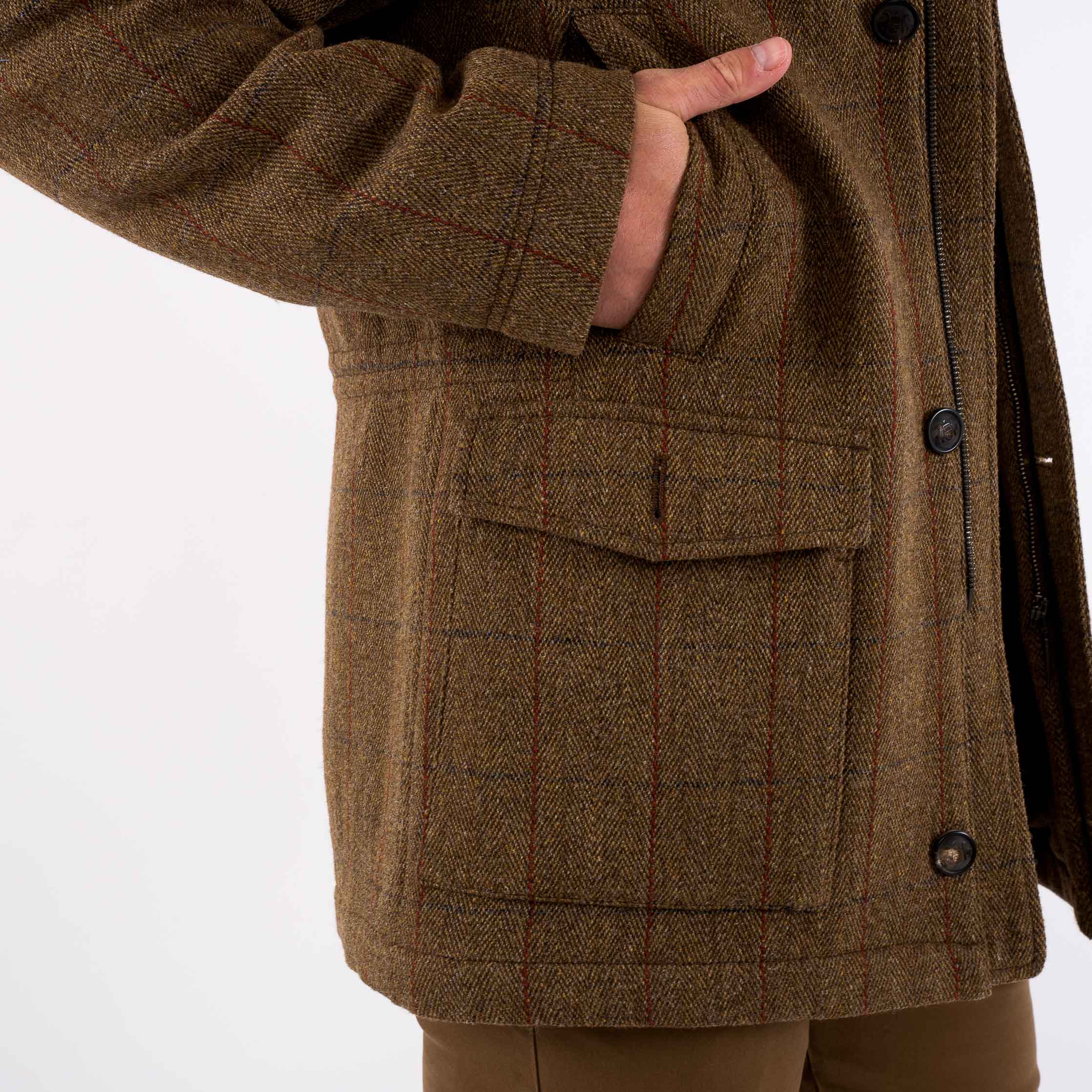 Shooting coat hot sale mens