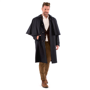 Holmes - Traditional Austrian Capelet Coat or Inverness Coat