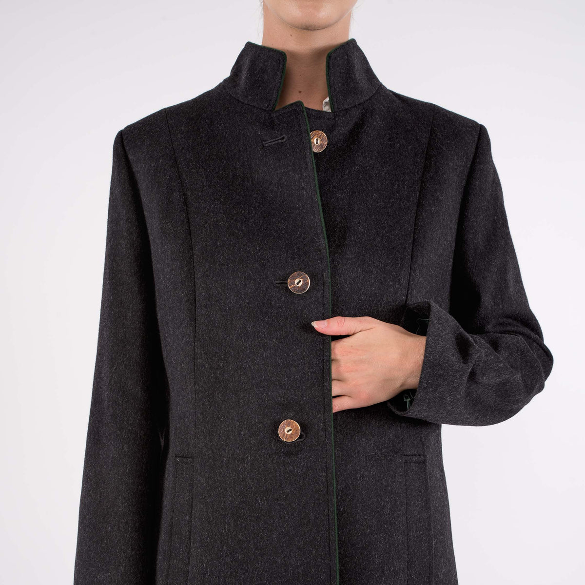 Florentina - Women&#39;s Full Length Austrian Loden Coat