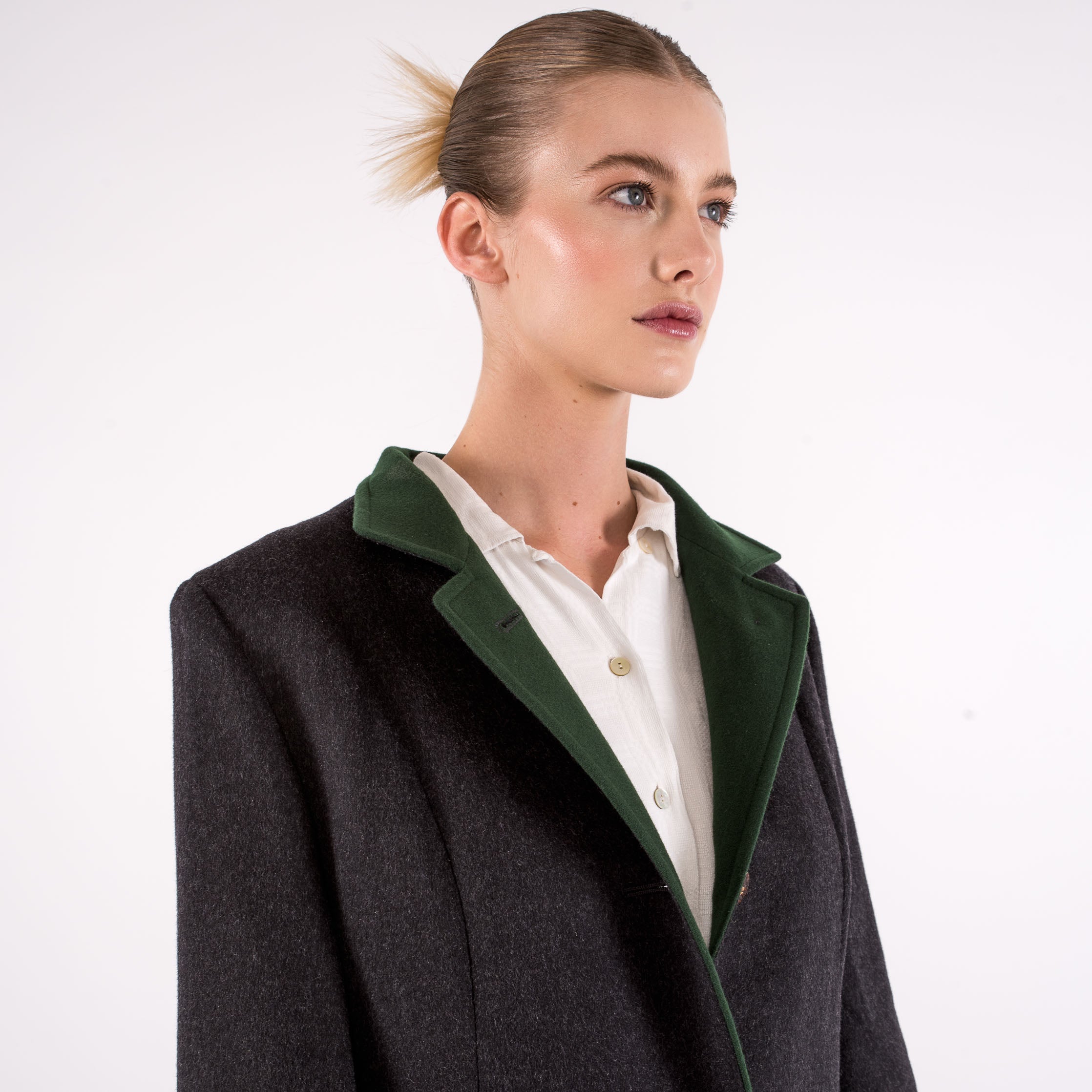 Florentina - Women's Full Length Austrian Loden Coat 4 Florentina - Women's Full Length Austrian Loden Coat 4