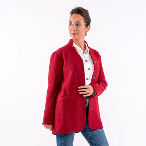 Salma Tyrolean Boiled Wool Jacket