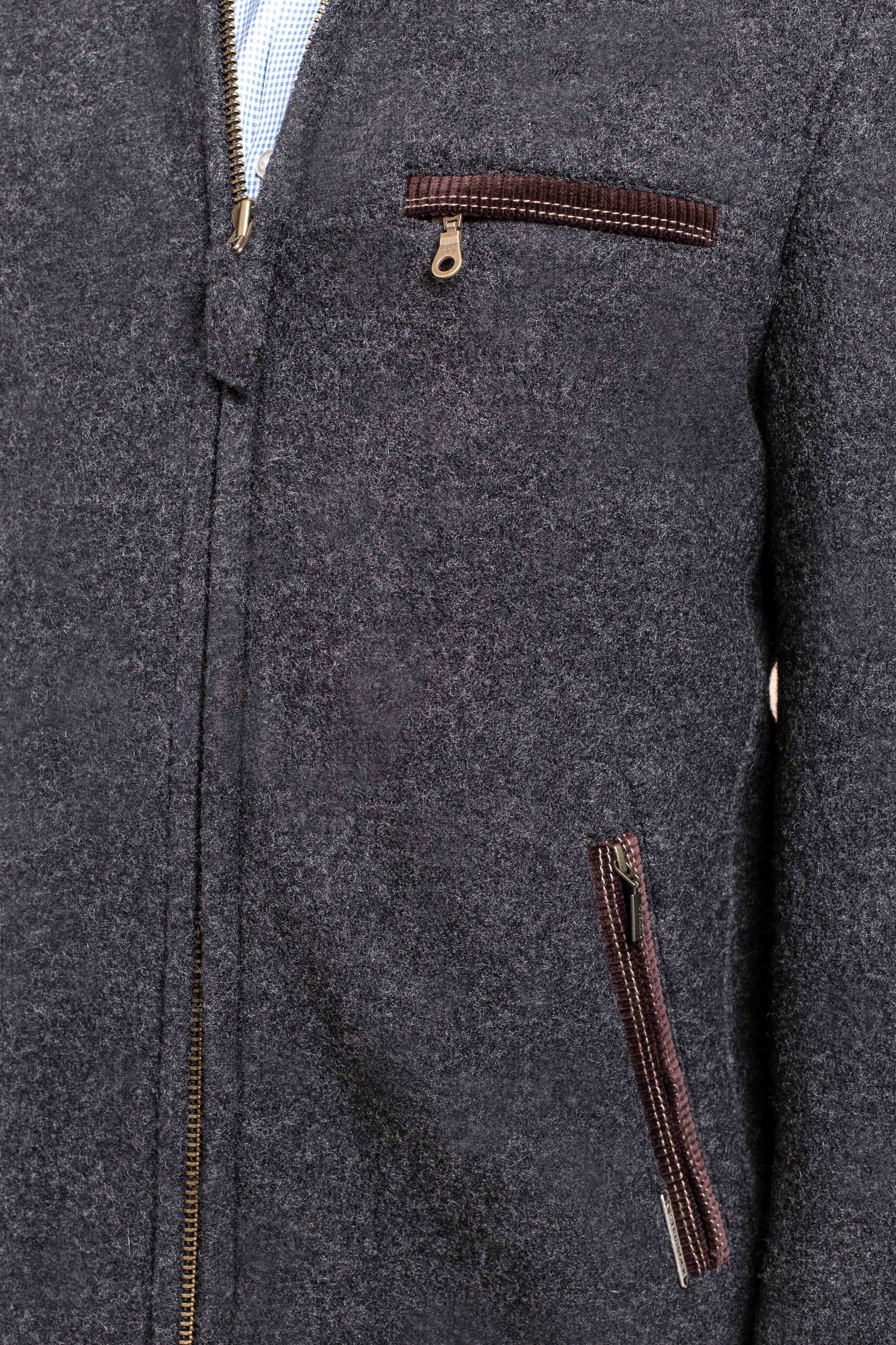 Felix Zippered Pure Wool Walk Jacket Robert W. Stolz